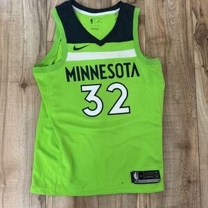 Nike Karl-Anthony Towns Timberwolves Alt Jersey Men’s NBA Jersey Green